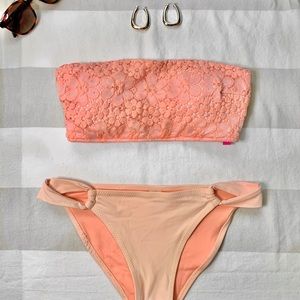 Coral Bikini Set